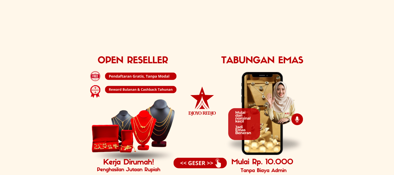 Program Tabungan Emas & Reseller